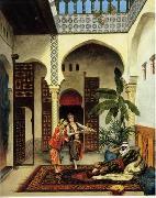 unknow artist Arab or Arabic people and life. Orientalism oil paintings 565 oil on canvas